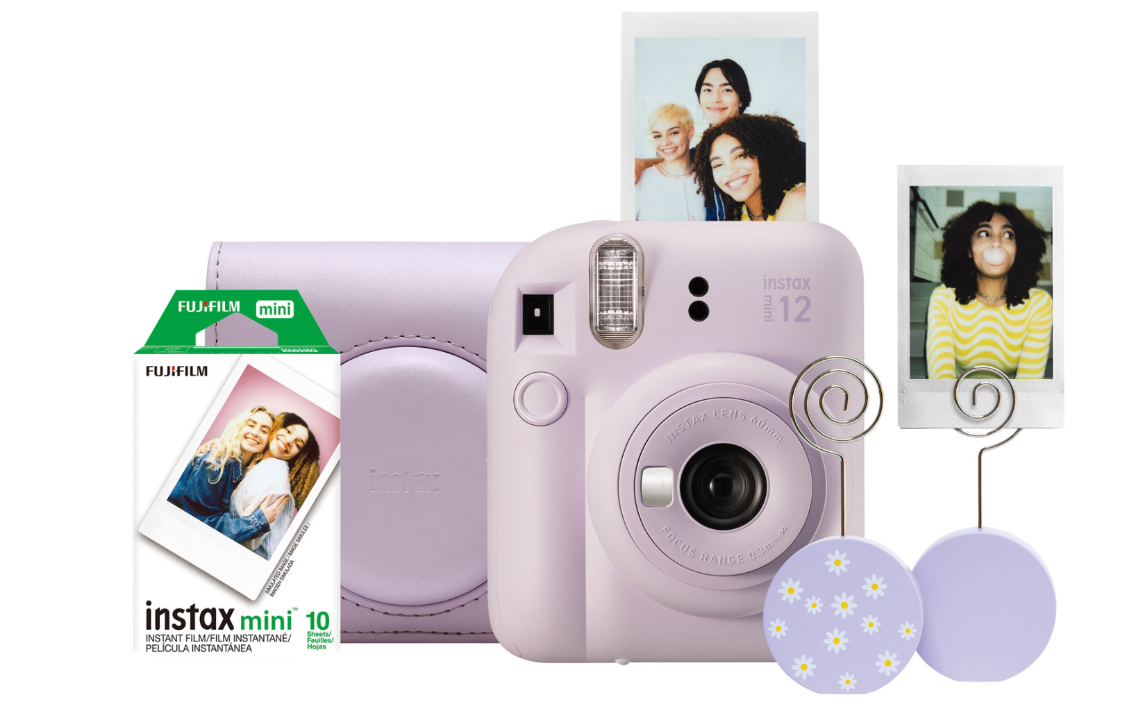 appareil photo instantanées Instax mini 12 mauve
